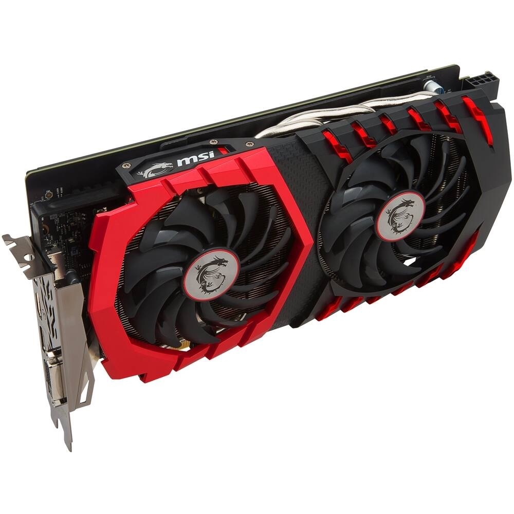 1060 6Gb MSI Red and Black Graphics Card